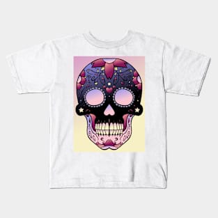 Sugar Skull 11 (Style:4) Kids T-Shirt